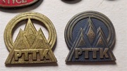 PTTK odznaka złota i brąz Polskie Towarzystwo Schronisk Młodzieżowych
