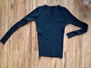 nowy czarny sweterek rozmiar S brak metki