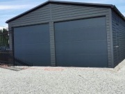 Garaż Premium 7x7 Brama segmentowa 2m