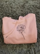 Bluza z kapturem - Jasnyróż; roz. M