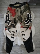 Spodnie Fox Racing Motocross na crossa Rozmiar M 32 camo Spodnie Cross