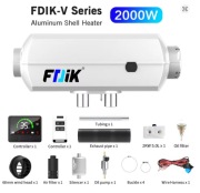 Ogrzewanie postojowe FDIK 12V 2kW diesel nagrzewnica LCD  z pilotem webasto
