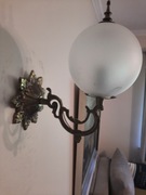 Piękny kinkiet mosiężny