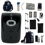 Przenośny koncentrator tlenu Lovego LG 102 Black - JAK NOWY!