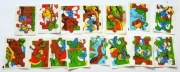ODRA Smerfy Smurfs puzzle obrazki z gum PRL Unikaty
