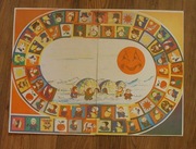 stara gra planszowa - vintage - tylko plansza