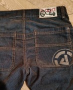 Spodnie Detroit jak opium jnco fubu vintage retro old school y2k 80s