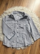 Biało-czarna vintage koszula XL 42