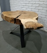 Stolik kawowy,ława,monolit,LIVE EDGE,loft,liteDREW