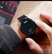 Zegarek męski bransoleta LED datownik , ekran dotykowy CZARNY