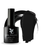 Lakier Hybrydowy do paznokci 10 ml UV/LED Głęboka Czerń TPO FREE