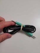 Kabel jack 3,5 mm stereo (TRS) męsko-męski.