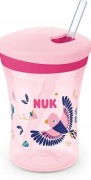 Nuk Action Cup kubek niekapek ze słomką 230ml   +12mc