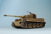 Gotowy sklejony Tiger I