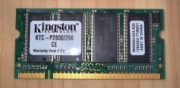 KTC-P2800/256 Kingston 256MB PC2100 DDR-266MHz non-ECC CL2.5 200-Pin SoDimm