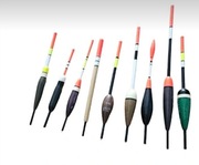 Zestaw spławików – mix gramatur od 1,5 g do 5 g