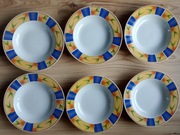 Porcelana Domestic Hawaii 6 sztuk 