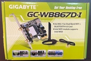Karta sieciowa Wi-Fi + BT Bluetooth Gigabyte GC-WB867D-I