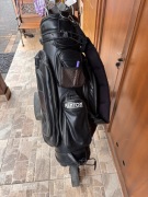 Kompletny zestaw golfowy, wózek Big Max Blade+, torba, 14 kijów,