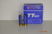Nabój myśliwski .12 śrut Fiocchi TTwo 2,4mm przekrój