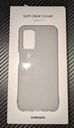 Etui Soft clear cover galaxy a13 ciemno-przezroczysty