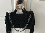 Torebka kolor czarny 