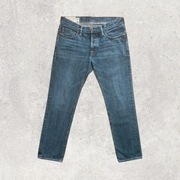 Abercrombie & Fitch W32L30 skinny męskie spodnie jeansowe
