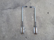 Zasuwa bramowa rygiel skobel bramy sprężynowy 40cm blokada - 2 sztuki