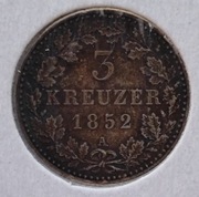 3 kreuzer1852 Hohenzollern