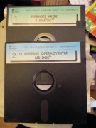 RETRO Kurs obsługi IBM PC MS-DOS dyskietki 5.25 Skorotekst PRL