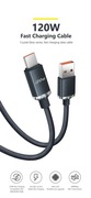 Kabel 120W 6A 1,5 m USB-A/USB-C Stable Data Transfer & Super Fast Charging