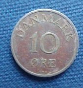 Moneta Dania 10 ore 1955