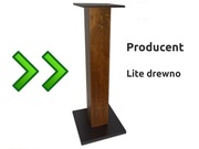 Stojaki Pod Kolumny Drewno Standy Podstawki Głośniki Dąb