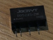 B0524S-2W – izolowany konwerter DC/DC 5V/24V, 2W 