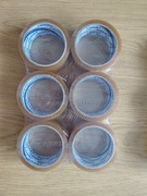 6 sztuk TASMA PAKOWA SMART bezbarwna 48mm / 55