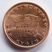 SŁOWENIA 2025 2 CENTY UNC !!!!!!!!!!