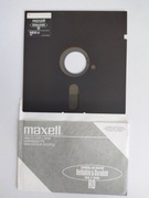 Dyskietka komputerowa 5.25 maxell  Mini-floppy disk Minidiskette MAXEL