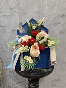 Wiosenny Flowerbox w welurowej kopercie.