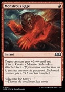 MtG Monstrous Rage (WOE)