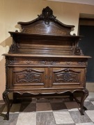 Antyczna Komoda Pomocnik Rocallie Lity Dąb