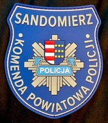 Naszywka Policja PVC KPP Sandomierz