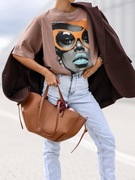 T-shirt damski Basic oversize PRINT NADRUK  Polska marka 