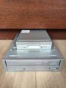 Srebrna Nagrywarka DVD CD-R/RW NEC ND-3540A + FDD Floppy Sony na IDE zestaw