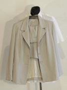 GARSONKA - ŻAKIET  DAMSKA SPÓDNICZKA MARYNARKA R.40