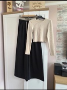 Komplet dresowy damski, szerokie spodnie i bluzka dopasowana ASZMI