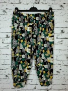 Rybaczki bawełniane - jak bambus Wygodne 80-130cm pas