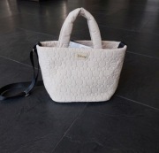 Damska beżowa torebka. 