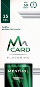 Karta Aromatyzująca Mcard Menthol Light 25 szt.