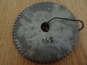 Piła tarczowa do drewna, piła do krajzegi, Globus, 125X20X1,0/60z (168)