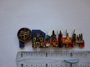 Magnes na lodówkę - 346g. PRAGA Czechy NAPIS